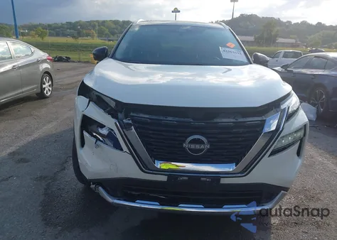 2023 Nissan Rogue Platinum Intelligent Awd из США, поврежденный, VIN JN8BT3DD8PW308494